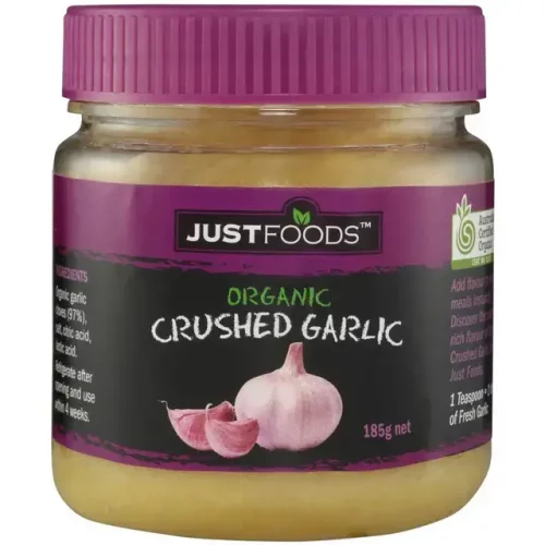 JustFoods Garlic Crushed 185g