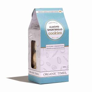 OrganicTimes Almond Shortbread Cookies 150g