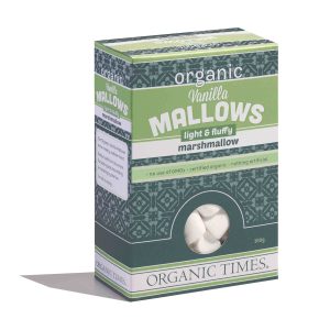OrganicTimes Vanilla Marshmallows 100g