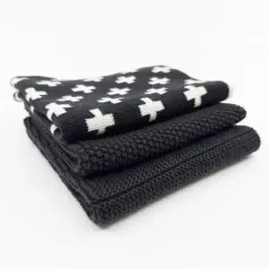 Ecovask Dishcloth Variety Monochrome 3pk