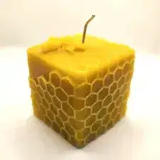BohoJo Square Beeswax Candle