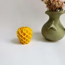 BohoJo Flower Small Beeswax Candle