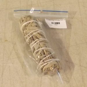 Organic White Sage Smudge Stick Small 4 inch