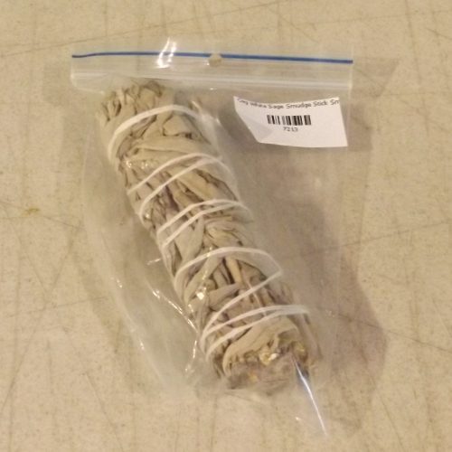 Organic White Sage Smudge Stick Small 4 inch