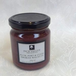 Inch Valley Preserves Plum Port And Smoked Walnuts 200g