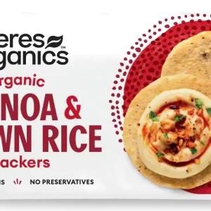 Ceres Quinoa Brown Rice Crackers 115g