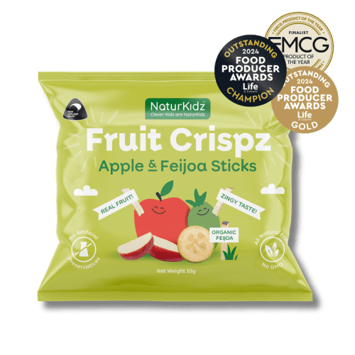 NaturKidz Fruit Crispz Apple Feijoa Sticks 10g