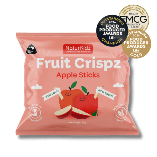 NaturKidz Fruit Crispz Apple Sticks 10g