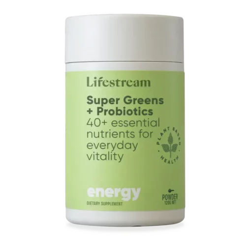 Lifestream Super Greens & Probiotics 120cp