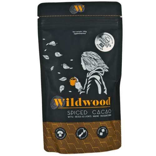 Wildwood Spiced Cacao With Reishi & Lions Mane 100g