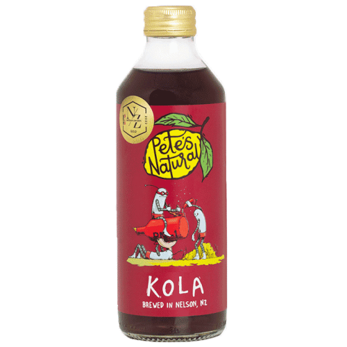 Petes Natural Raspberry Kola 300ml