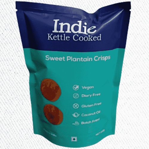 Indie Kettle Cooked Sweet Plantain Crisps 100g