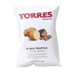 Torres Black Truffle Potato Chips 40g