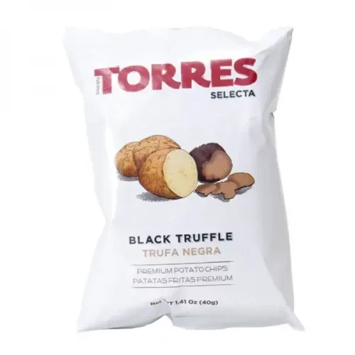 Torres Black Truffle Potato Chips 40g