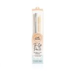 One CaliWoods To-Go Bubble Stainless Straw 1pk in its packaging
