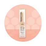 One CaliWoods To-Go Bubble Straw Rose Gold 1pk in its packaging