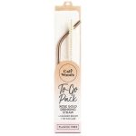 One CaliWoods To-Go Drinking Rose Straw 1pk in its packaging