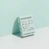Honest Gum Eucalyptus Mint Plasitic Free Natural 17g leaning against a wall with the front of the packaging showing