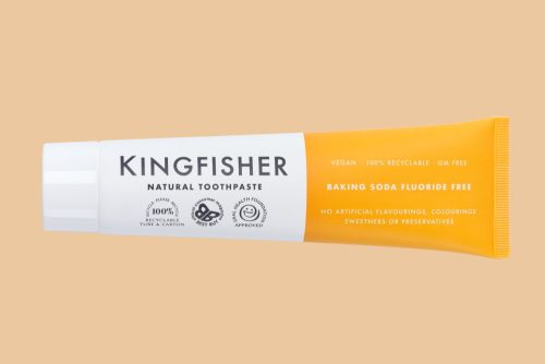 One Kingfisher Toothpaste Fluoride Free Baking Soda 100ml