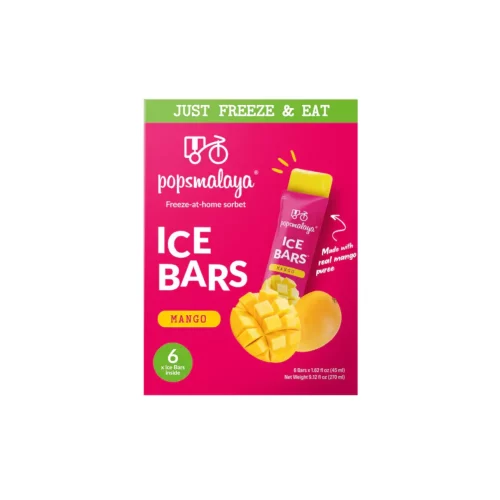 PopsMalaya Ice Bar Mango 6pk