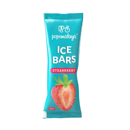 One PopsMalaya Ice Bar Strawberry
