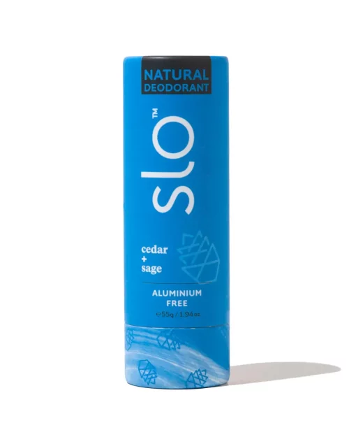 One Slo Deodorant Stick Cedar Sage 55g