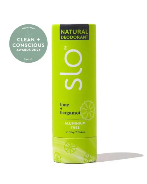 One Slo Deodorant Stick Lime Bergamot 55g
