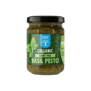 a jar of Chantal Basil Pesto 130g