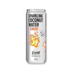 A can of Bonsoy Coconut Water Ginger 320ml