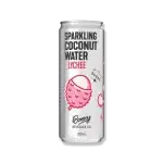 A can of Bonsoy Coconut Water Lychee 320ml