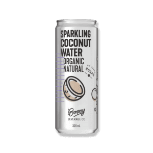 A can of Bonsoy Coconut Water Natural 320ml