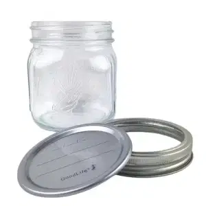 GoodLife Preserving Jar 500ml No Lid 86mm