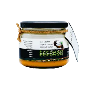 a jar of Kokonati Toasted Coconut Butter 280g