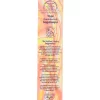 The back of MothersFragrances Yoga Nagchampa packaging