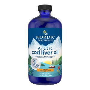 NordicNaturals Artic Cod Liver Oil 473ml - Orange flavoured