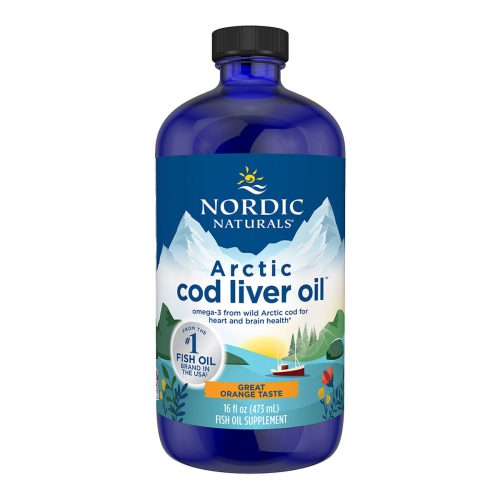 NordicNaturals Artic Cod Liver Oil 473ml - Orange flavoured