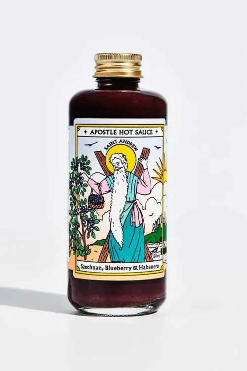 Apostle St Andrew Szechuan Blueberry and habanero 150ml bottle