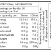 Apostle St Andrew Szechuan Blueberry and Habanero 150ml - Nutritional Information