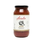 A jar of Aurelio Pasta Sauce Puttanesca 500g
