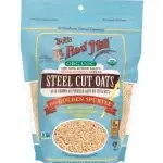 The front of Bobs Red Mill Oats Steel Cut 680g packaging