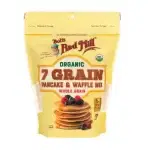 The front of Bobs Red Mill Pancake Waffle 7Grain Mix 680g packaging
