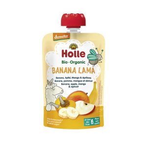 Holle Banana Lama Fruit Pouch 100g
