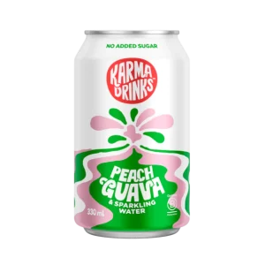 Karma Sparkling Peach Guava Can 330ml