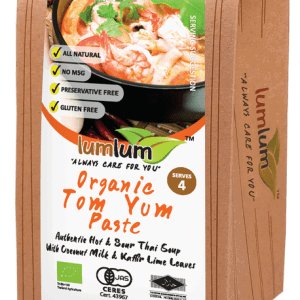 a box of Lumlum Tom Yum Curry Paste 100g