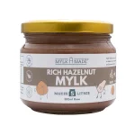 a jar of MylkMade Hazelnut Rich Mylk Base 300ml