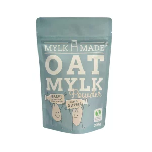 The front of MylkMade Oat Mylk Powder 200g packaging