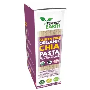 PerfectEarth Rice Chia Pasta PadThai 225g in its packaging