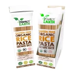 PerfectEarth Rice Pasta Brown 225g in its packaging