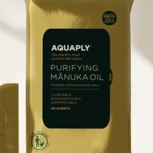 Aquaply Wipes Manuka Oil 40pk