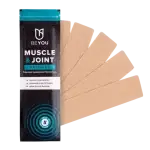 BeYou Muscle Joint Patch 5pk with the 5 patches fanning out from the packaging